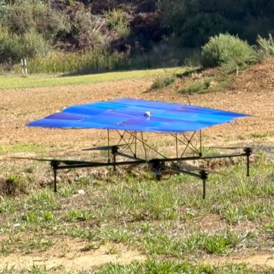 The final second prototype flying. (Credit: Luke Maximo Bell, YouTube)