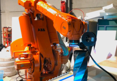 Turning a 2 ton robot into a 3D-printer
